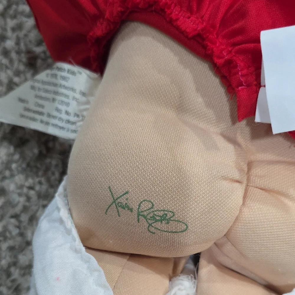 Vintage Cabbage Patch Doll Signed Xavier Roberts Cabbage Patch Kids